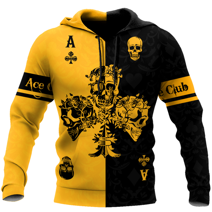 FUNSTUFFPRINT Ace Club 3D Hoodie and Zip Hoodie