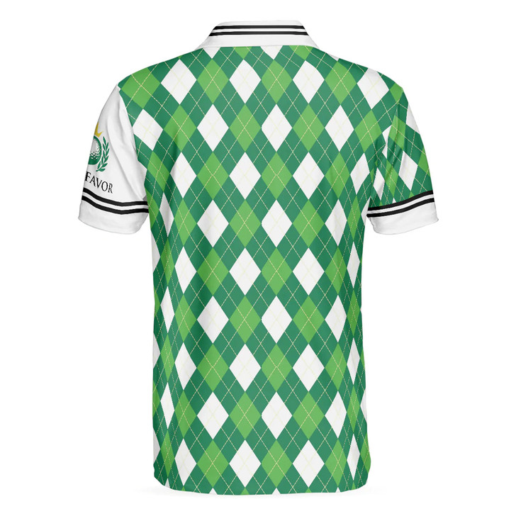 Green Argyle Pattern Golf Men Polo Shirt, Life Is Full Of Important Choices Shirts For Male, Best Golf Shirts For Hot Weather
