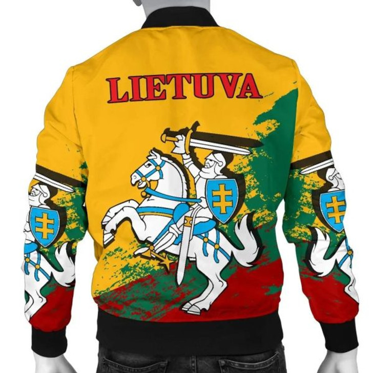 FUNSTUFFPRINT Lithuania Special Men’s Bomber Jacket A7 Bomber Jacket 3D Bomber Jacket