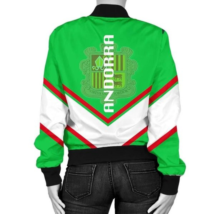 FUNSTUFFPRINT Albania Coat Of Arms Women Bomber Jacket Lucian Style JW5 Bomber Jacket 3D Bomber Jacket