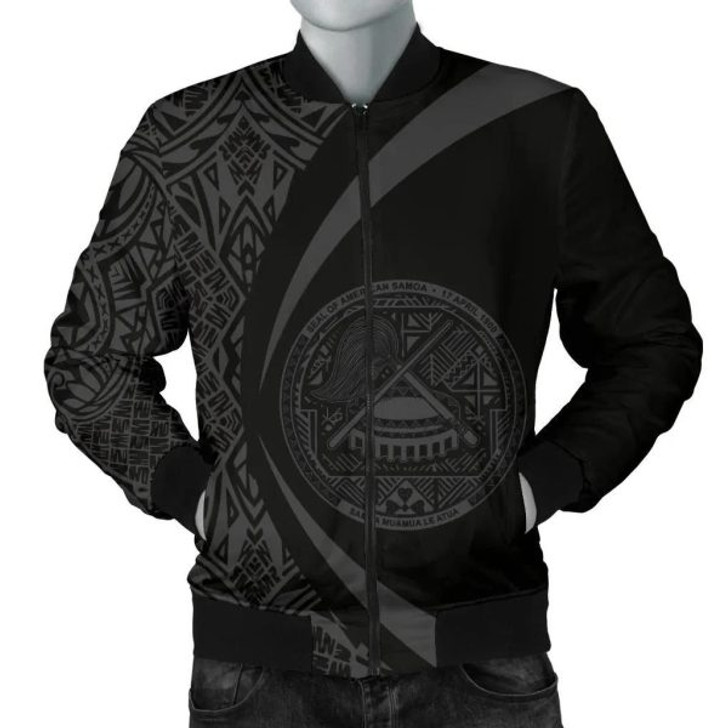 FUNSTUFFPRINT American Samoa Men’s Bomber Jacket – Circle Style 02 J4 Bomber Jacket 3D Bomber Jacket