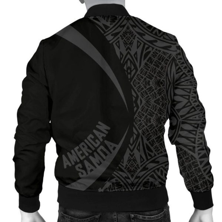 FUNSTUFFPRINT American Samoa Men’s Bomber Jacket – Circle Style 02 J4 Bomber Jacket 3D Bomber Jacket