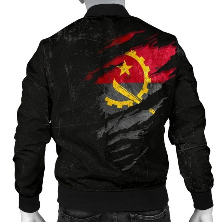 FUNSTUFFPRINT Angola In Me Men’s Bomber Jacket – Special Grunge Style A31 Bomber Jacket 3D Bomber Jacket