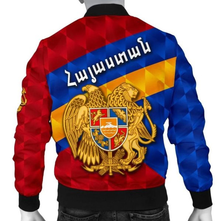 FUNSTUFFPRINT Armenia Men Bomber Jacketporty Style K8 Bomber Jacket 3D Bomber Jacket