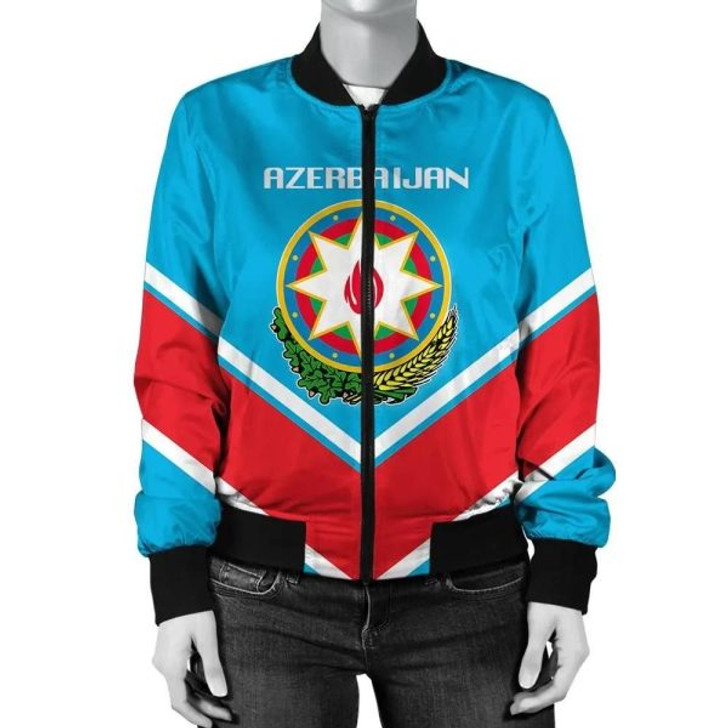 FUNSTUFFPRINT Australia Coat Of Arms Women Bomber Jacket Lucian Style JW5 Bomber Jacket 3D Bomber Jacket