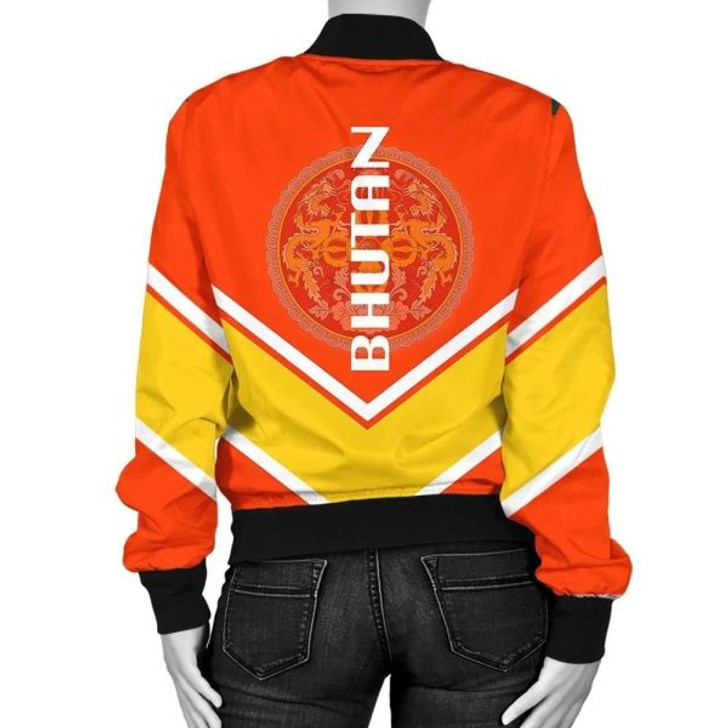 FUNSTUFFPRINT Belize Coat Of Arms Women Bomber Jacket Lucian Style JW5 Bomber Jacket 3D Bomber Jacket