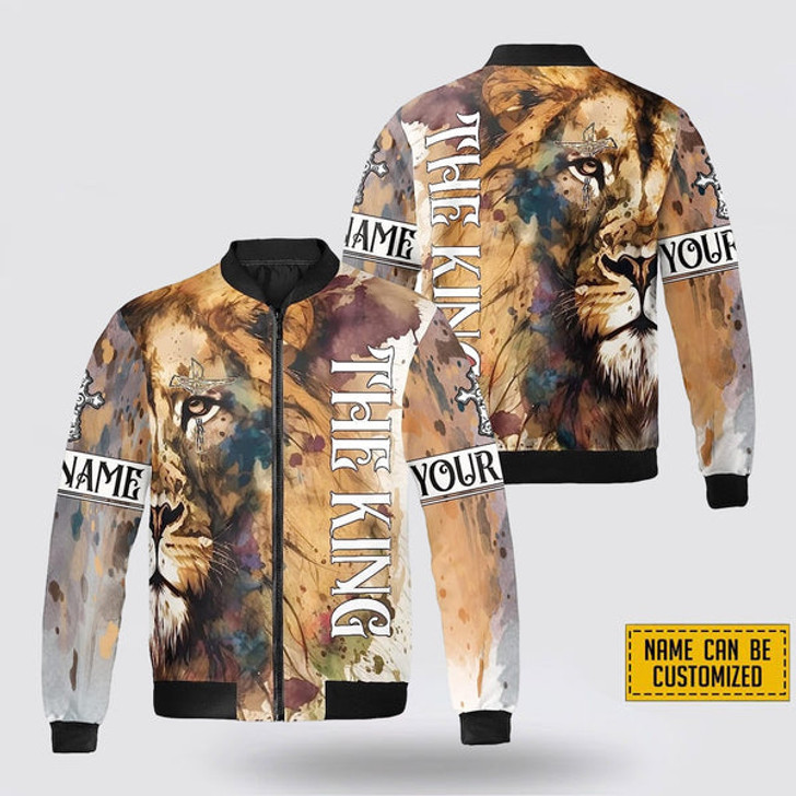 FUNSTUFFPRINT Personalized Name U.S Veteran All Gave SomeBomber Jacket - Custom Veteran Bomber Jacket 3D Bomber Jacket