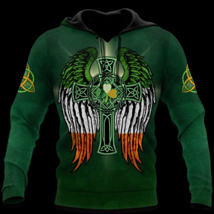 FUNSTUFFPRINT Irish Pride 3D Hoodie and Zip Hoodie