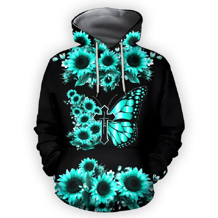 FUNSTUFFPRINT  Butterfly 3D Hoodie and Zip Hoodie