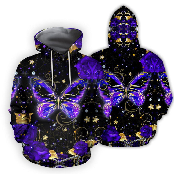 FUNSTUFFPRINT-  Butterfly  3D Hoodie and Zip Hoodie