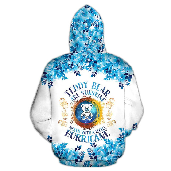 FUNSTUFFPRINT Teddy Bear   3D Hoodie and Zip Hoodie