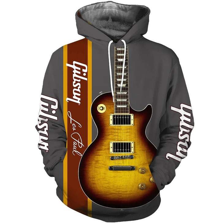 FUNSTUFFPRINT  Electric Guitar Art  3D Hoodie and Zip Hoodie
