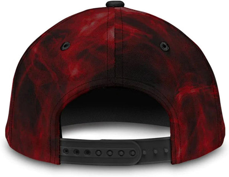 FUNSTUFFPRINT Fully Vaccinated By The Blood Of Jesus Cross Nails Baseball Cap - Christian Hats for Men and Women