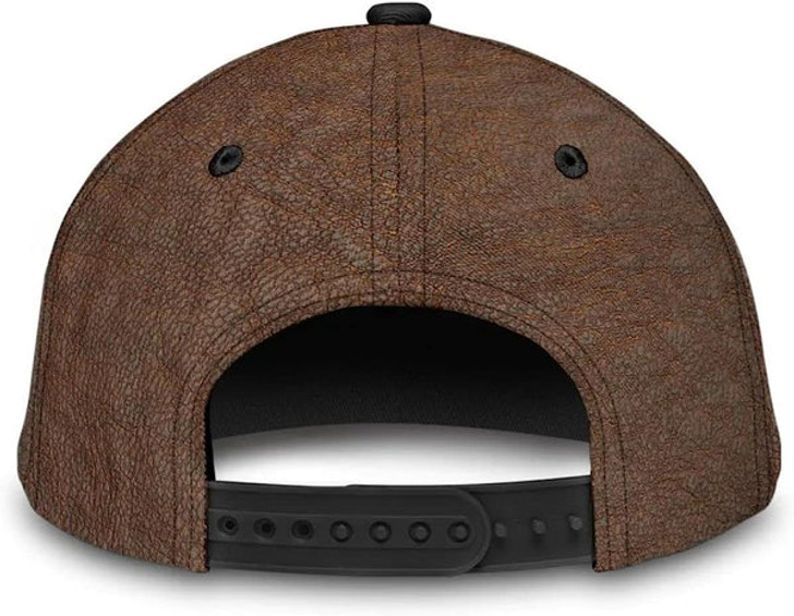 FUNSTUFFPRINT Lion Crucifixion Of Jesus Classic Hat All Over Print - Christian Hats for Men and Women