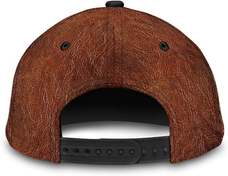 FUNSTUFFPRINT Jesus Saves Nail Cross Classic Hat All Over Print - Christian Hats for Men and Women