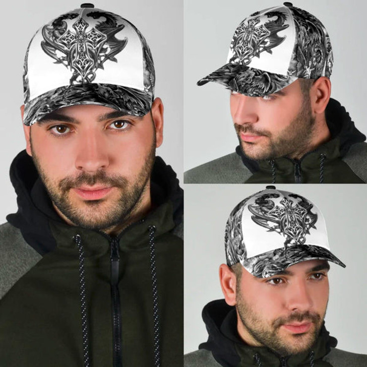 FUNSTUFFPRINT Cross Christian Jesus Baseball Cap - Christian Hats for Men and Women