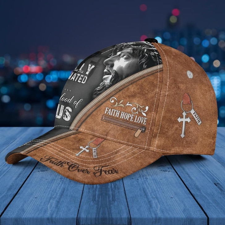 FUNSTUFFPRINT Faith Over Fear For Jesus Lovers Classic Baseball Cap