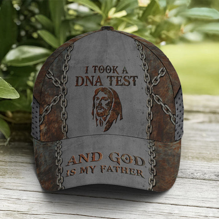 FUNSTUFFPRINT Baseball Cap For God Lovers Chain Rust And Metallic
