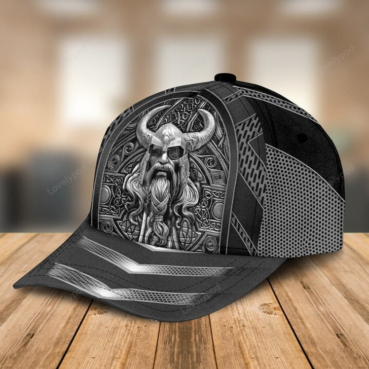 FUNSTUFFPRINT Viking Odin Classic Cap for men