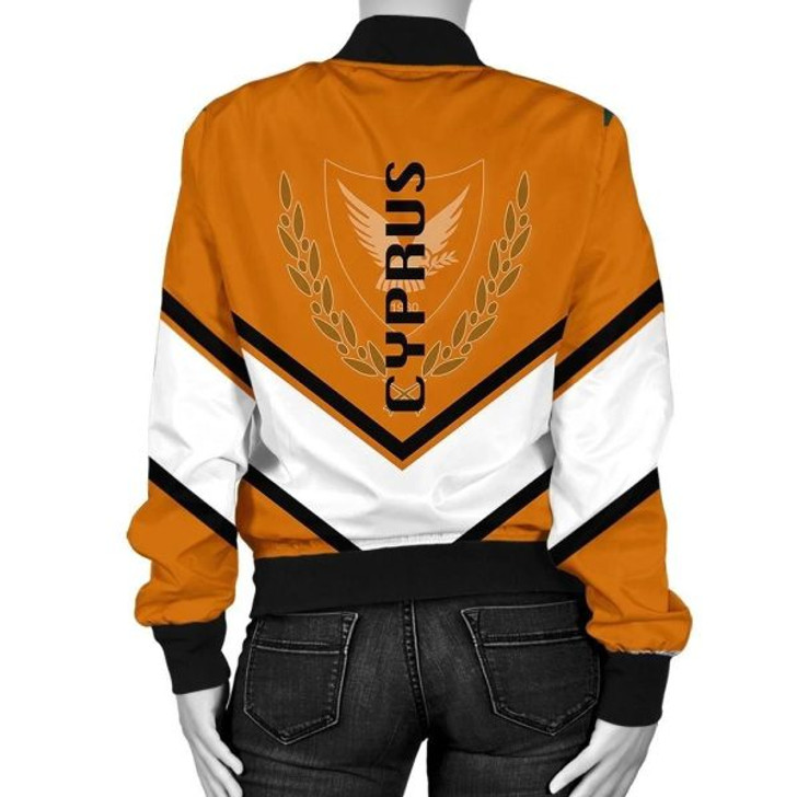 FUNSTUFFPRINT Cuba Coat Of Arms Women Bomber Jacket Lucian Style 3D Bomber Jacket