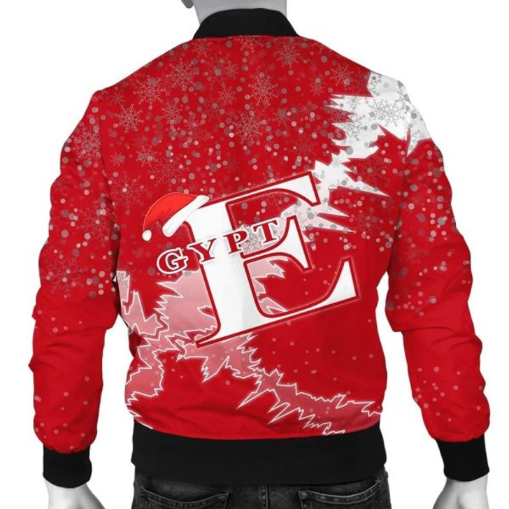 FUNSTUFFPRINT Egypt Christmas Coat Of Arms Men Bomber Jacket X Style 3D Bomber Jacket
