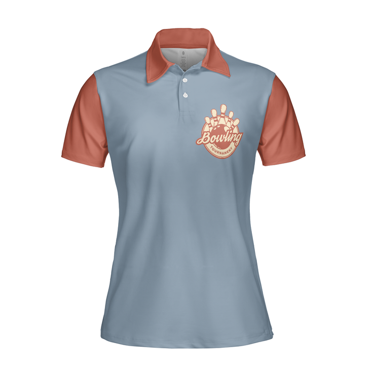 Best Bowling Women Polo Shirt, Grab Your Balls We Are Going Bowling Short Sleeve Shirt Design For Ladies, Gift For Bowling Lovers