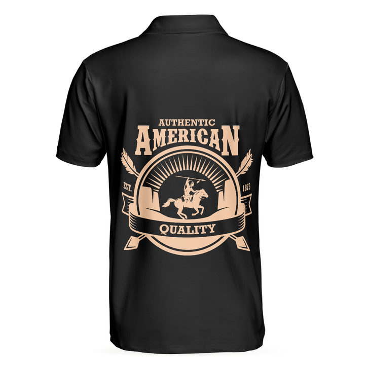 American Indian Polo Shirt, Navajo Pattern Shirt For Men And Women, American Themed Polo Style Shirt