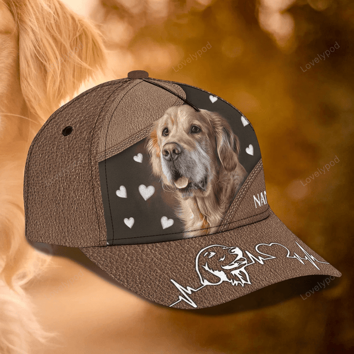 FUNSTUFFPRIT Personalized 3D Full Printed Dog Cap, Baseball Dog Hat For Men And Women, Cap Hat For Dog Lovers