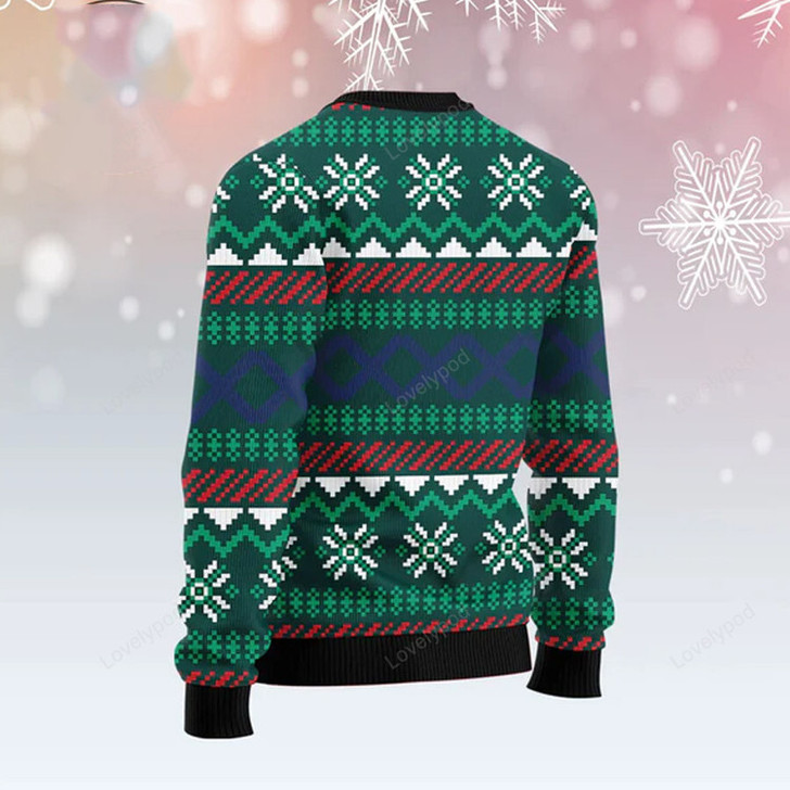 FUNSTUFFPRINT Merry Sharkmas Ugly Christmas Sweater For Men & Women Ugly Sweater