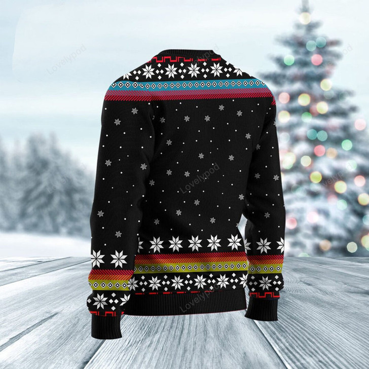 FUNSTUFFPRINT Jesus is the reason for the season Cat Ugly Christmas Sweater, Christmas Sweatshirt Gift for Man Women Ugly Sweater