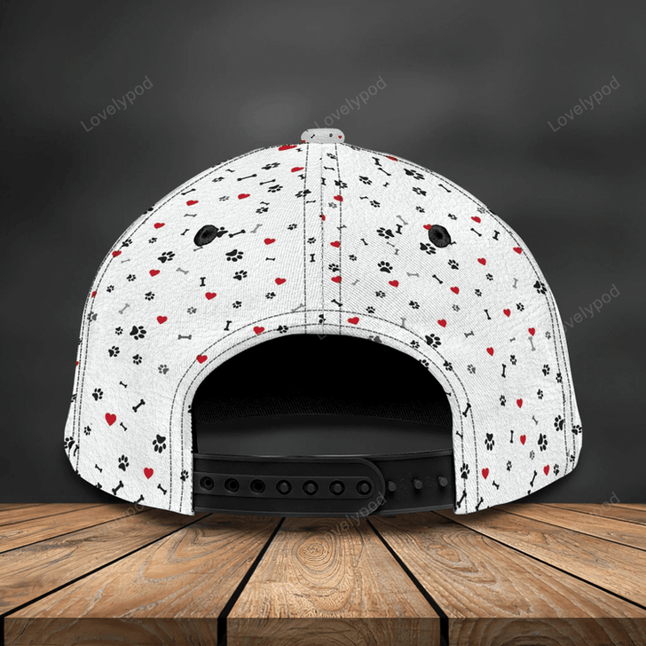 FUNSTUFFPRIT Personalized Baseball Dachshund Cap Hat For Dog Lover, 3D Full Print Dachshund Dog Cap Hat-SBC-10930