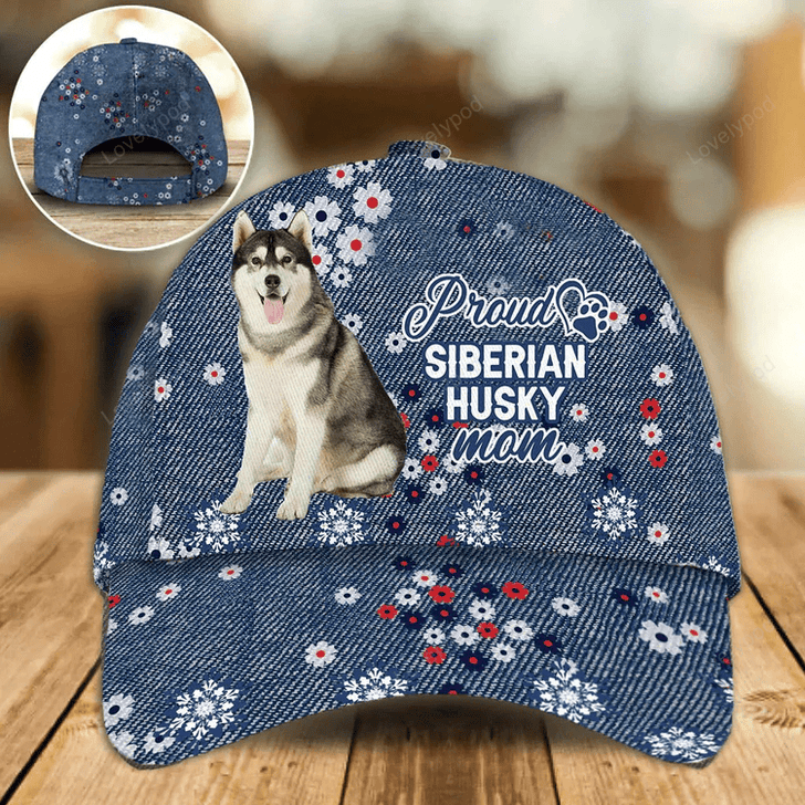 FUNSTUFFPRINT Baseball Cap Dog Mom, Classic Dog Mom Cap Hat, Women's Cap Hat, Cap Hat For Dog Lovers