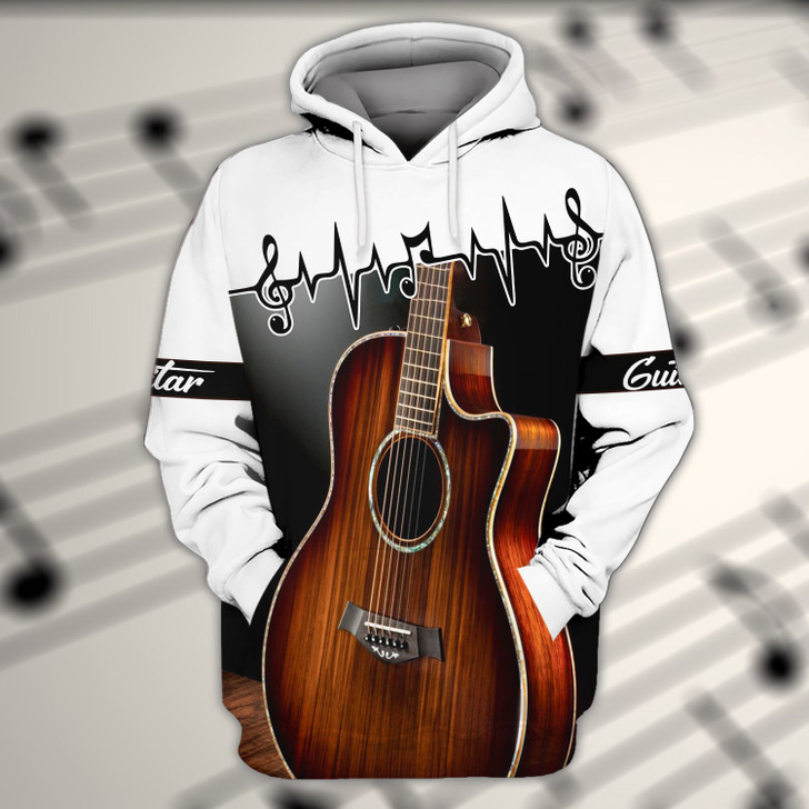 FUNSTUFFPRINT Guitar - 3D Full Print 3D Hoodie and Zip Hoodie