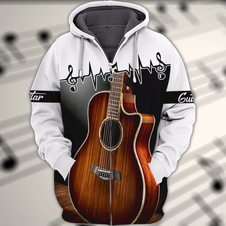 FUNSTUFFPRINT Guitar - 3D Full Print 3D Hoodie and Zip Hoodie