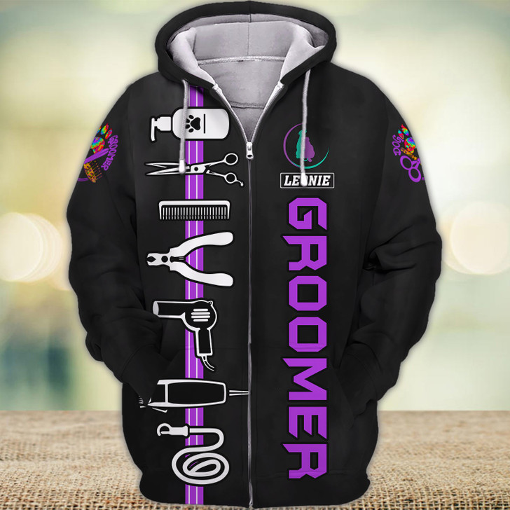 FUNSTUFFPRINT Groomer - 3D Full Print   3D Hoodie and Zip Hoodie