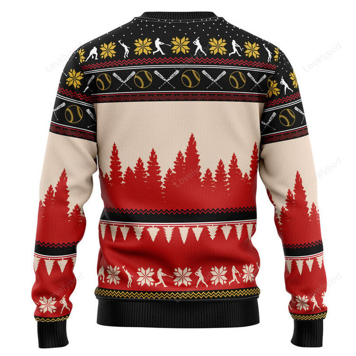 FUNSTUFFPRINT All I Want For Christmas Is More Time For Softball Ugly Christmas Sweater, Christmas sweatshirts, Christmas gift Ugly Sweater