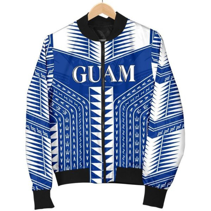 FUNSTUFFPRINT Guam Polynesia Women’s Bomber Jacket – BN12 Bomber Jacket