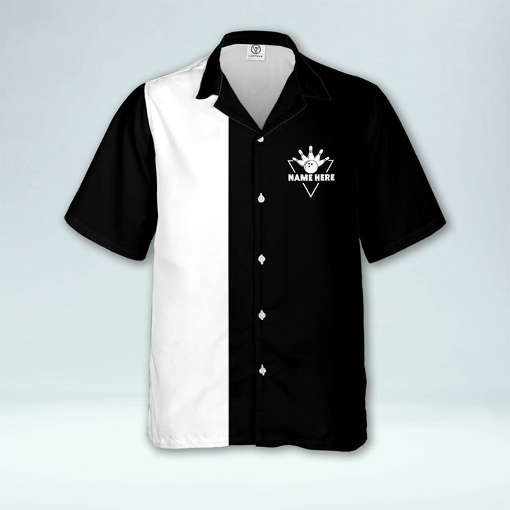 Custom My Mind's in The Gutter But My Balls Aren't Vintage Bowling Hawaiian Shirt