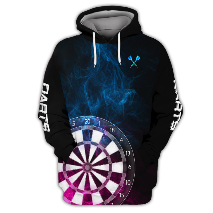 FUNSTUFFPRINT  Darts Dark  3D Hoodie and Zip Hoodie