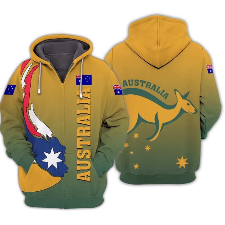 FUNSTUFFPRINT  Australia  3D Hoodie and Zip Hoodie
