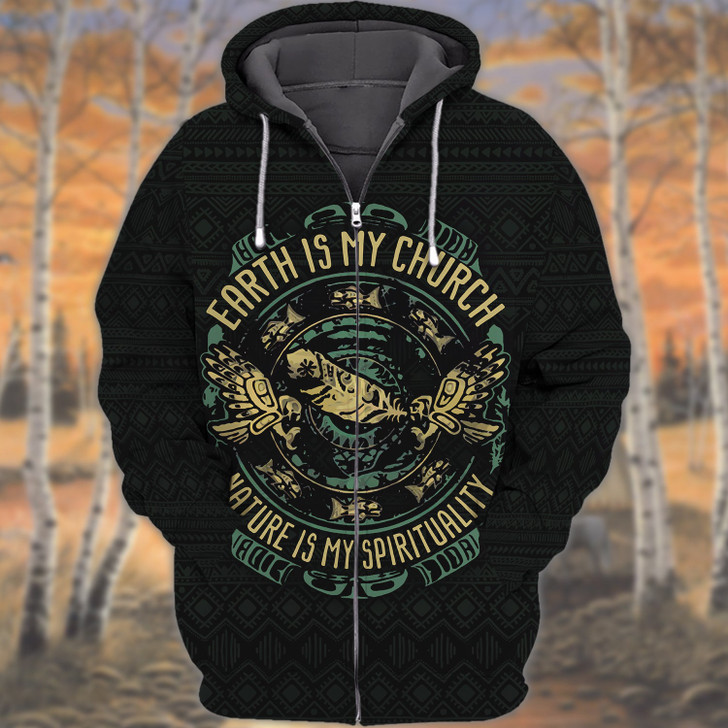 FUNSTUFFPRINT NATIVE Full Print   3D Hoodie and Zip Hoodie