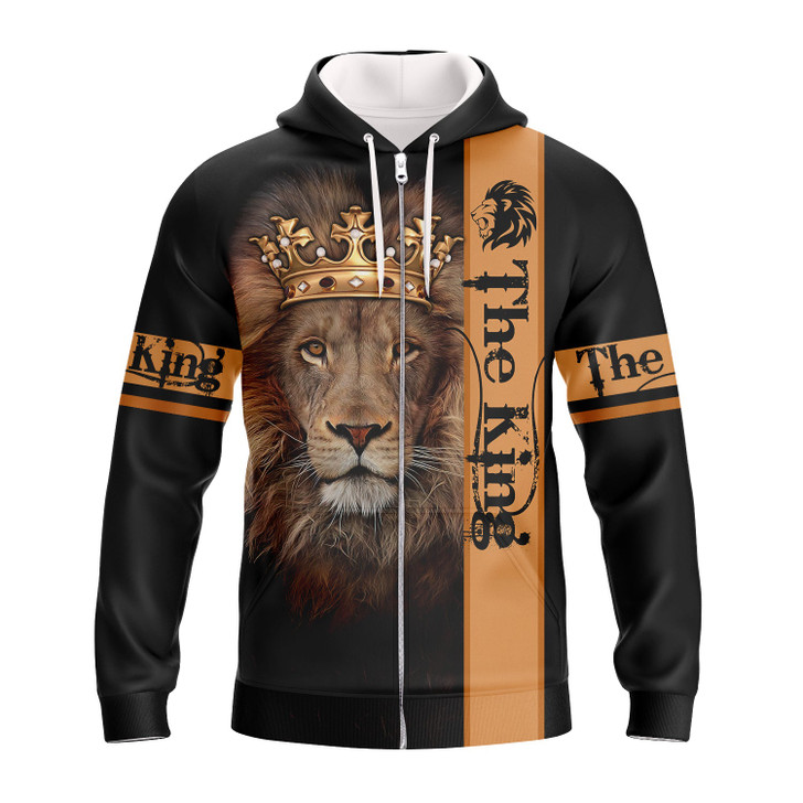 FUNSTUFFPRINT The King  Full Print  3D Hoodie and Zip Hoodie