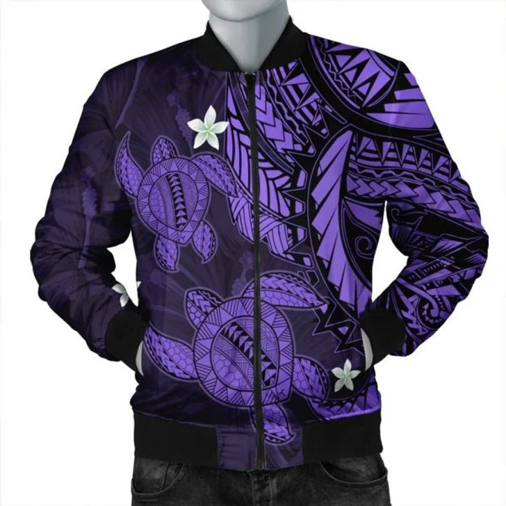 FUNSTUFFPRINT Hawaii Shark Polynesian Tropical Bomber Jacket – Gray – AH – J4R Bomber Jacket
