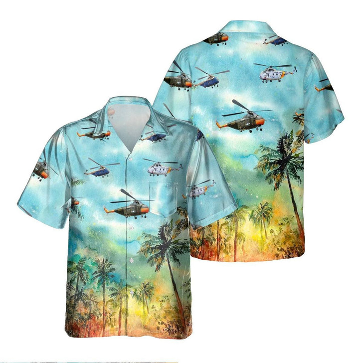 H-19 Chickasaw Hawaiian Shirt, Hawaiian Shirt for Men Dad Veteran, Patriot Day