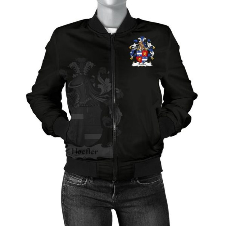 FUNSTUFFPRINT Hoefler Germany Men’s Bomber Jacket – German Family Crest A7 Bomber Jacket