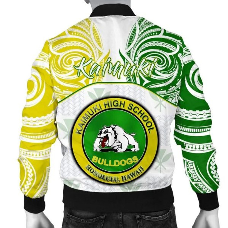 FUNSTUFFPRINTI Kanaka Kaimuki High School Men’s Bomber Jacket bDemodern Style AH JH Bomber Jacket