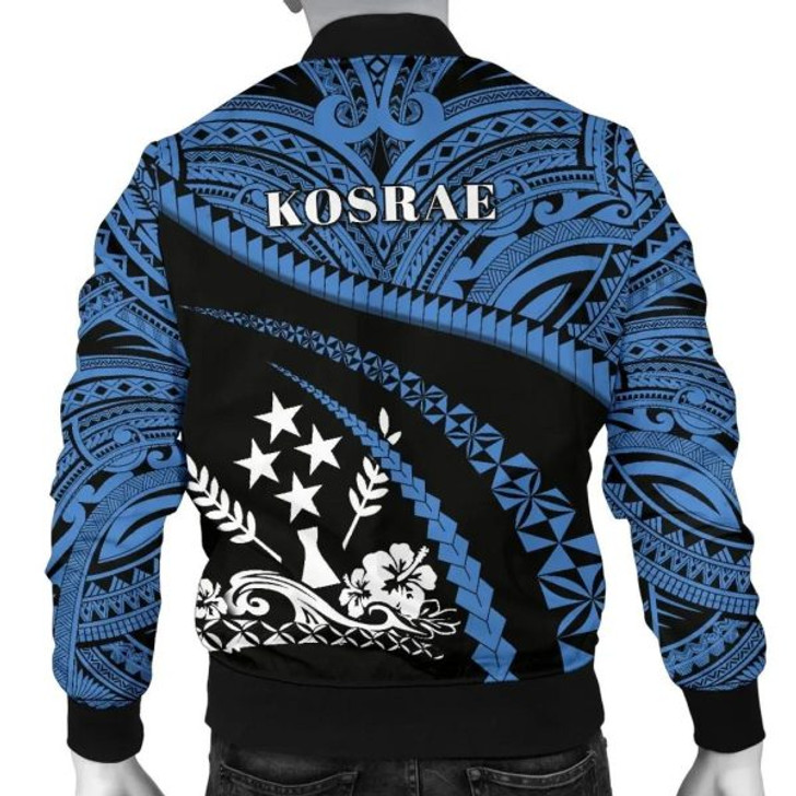 FUNSTUFFPRINTI Kosrae Men Bomber Jacket – Road to Hometown K8 Bomber Jacket