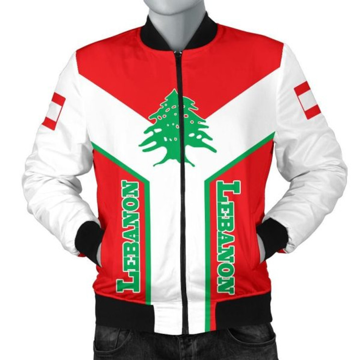 FUNSTUFFPRINTI Lebanon Bomber Jacket Rising Men A10 Bomber Jacket