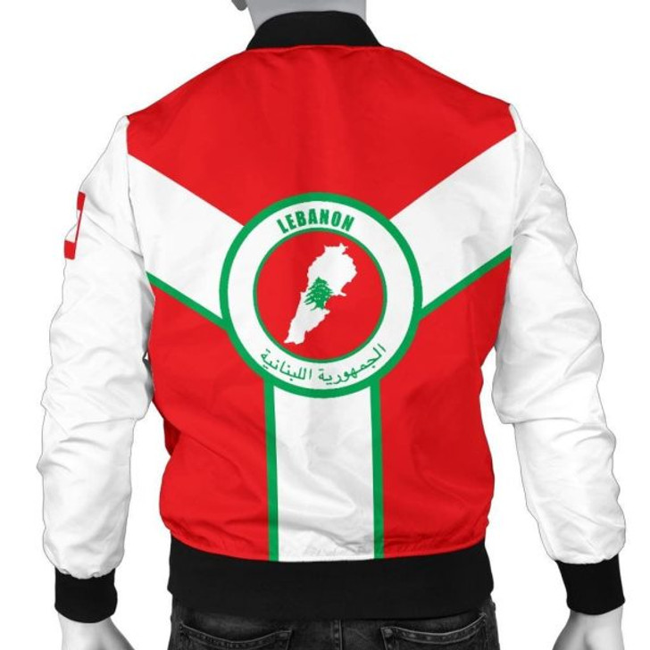 FUNSTUFFPRINTI Lebanon Bomber Jacket Rising Men A10 Bomber Jacket