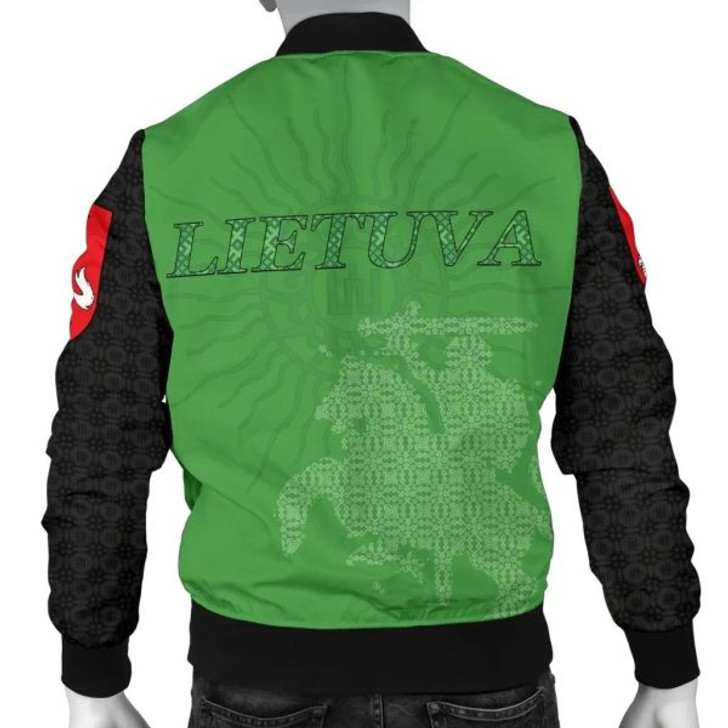 FUNSTUFFPRINTI Lithuania All My Life Bomber Jacket For Men TH5 Bomber Jacket